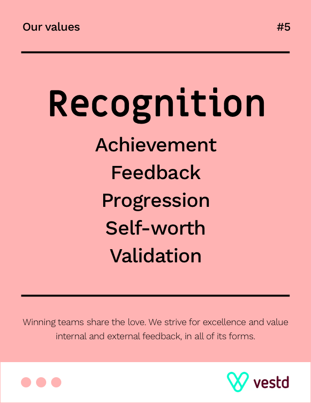 Recognition